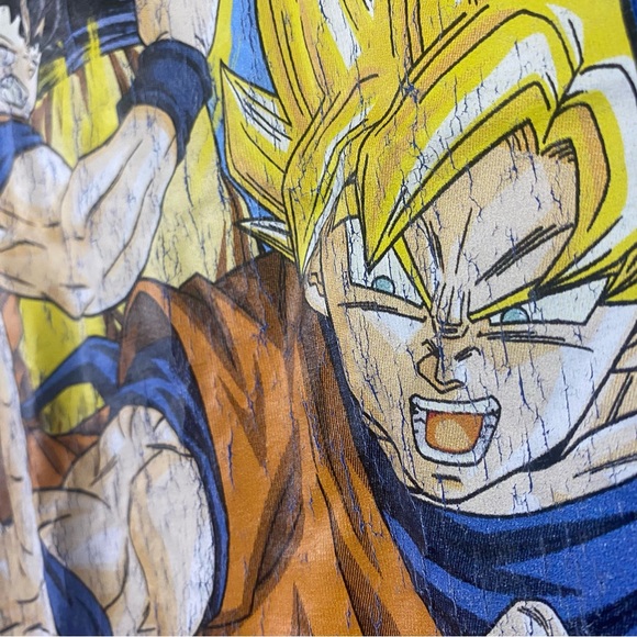 Dragon Ball Z Tee Shirt Blue Size Small Graphic Print - Picture 5 of 11